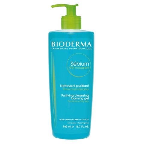 Bioderma Sebium Purifying Cleansing Foaming Gel 500ml