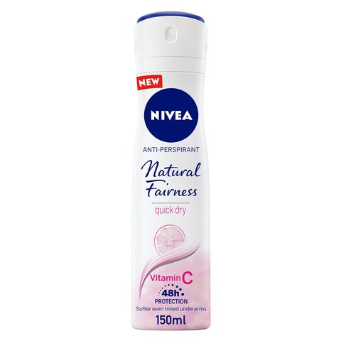 NIVEA Antiperspirant Spray for Women Natural Fairness 150ml