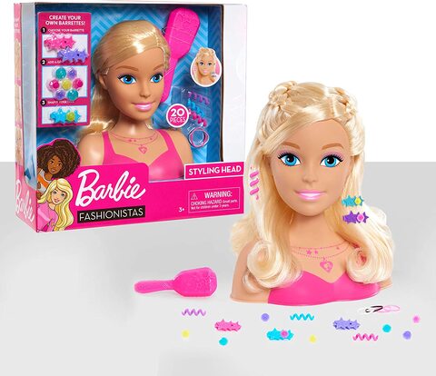 Barbie small styling store head