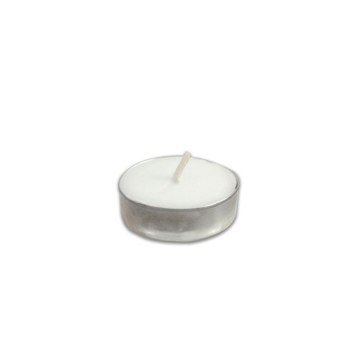Mychoice Tealight Candles White 38x16mm Pack of 100