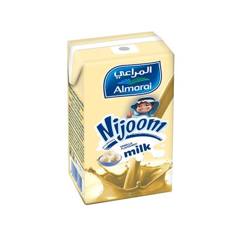 Almarai Nijoom Milk Vanilla Flavored Long Life 150ml &times; 18 Pieces