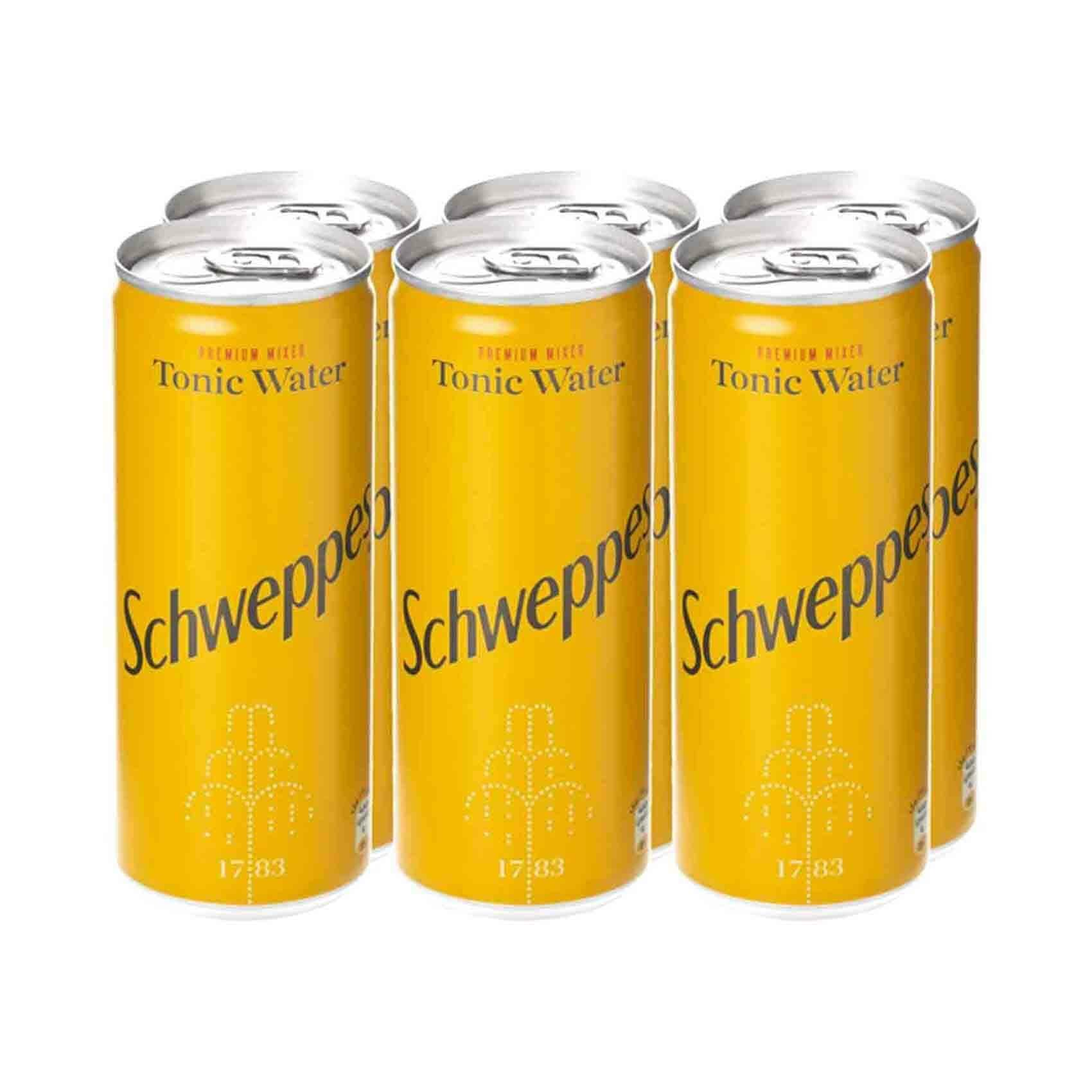 buy-schweppes-tonic-water-can-250ml-online-shop-beverages-on