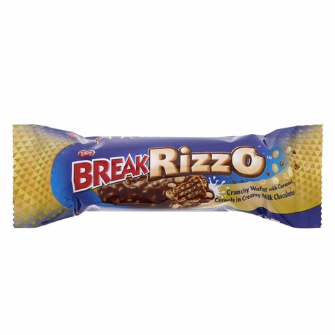 Tiffany Break Rizzo Caramel Crunchy Wafer 35g x Pack of 12