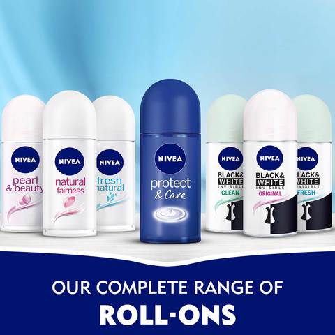 Nivea Antiperspirant Roll-on for WoMen  Pearl &amp; Beauty Pearl Extracts 50ml