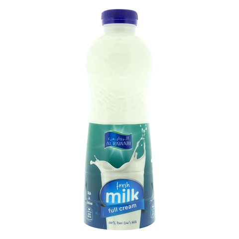 Al Rawabi Full Cream Fresh Milk 1l