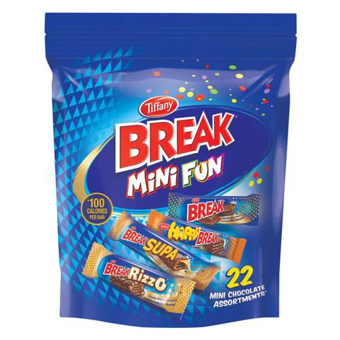 Tiffany Break Mini Fun Chocolate Bar 316g