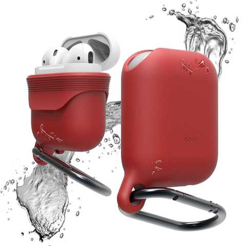 Elago - Airpods Waterproof Hang Case - Red