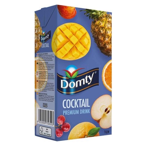 Domty Cocktail Fruit Juice - 1 Liter