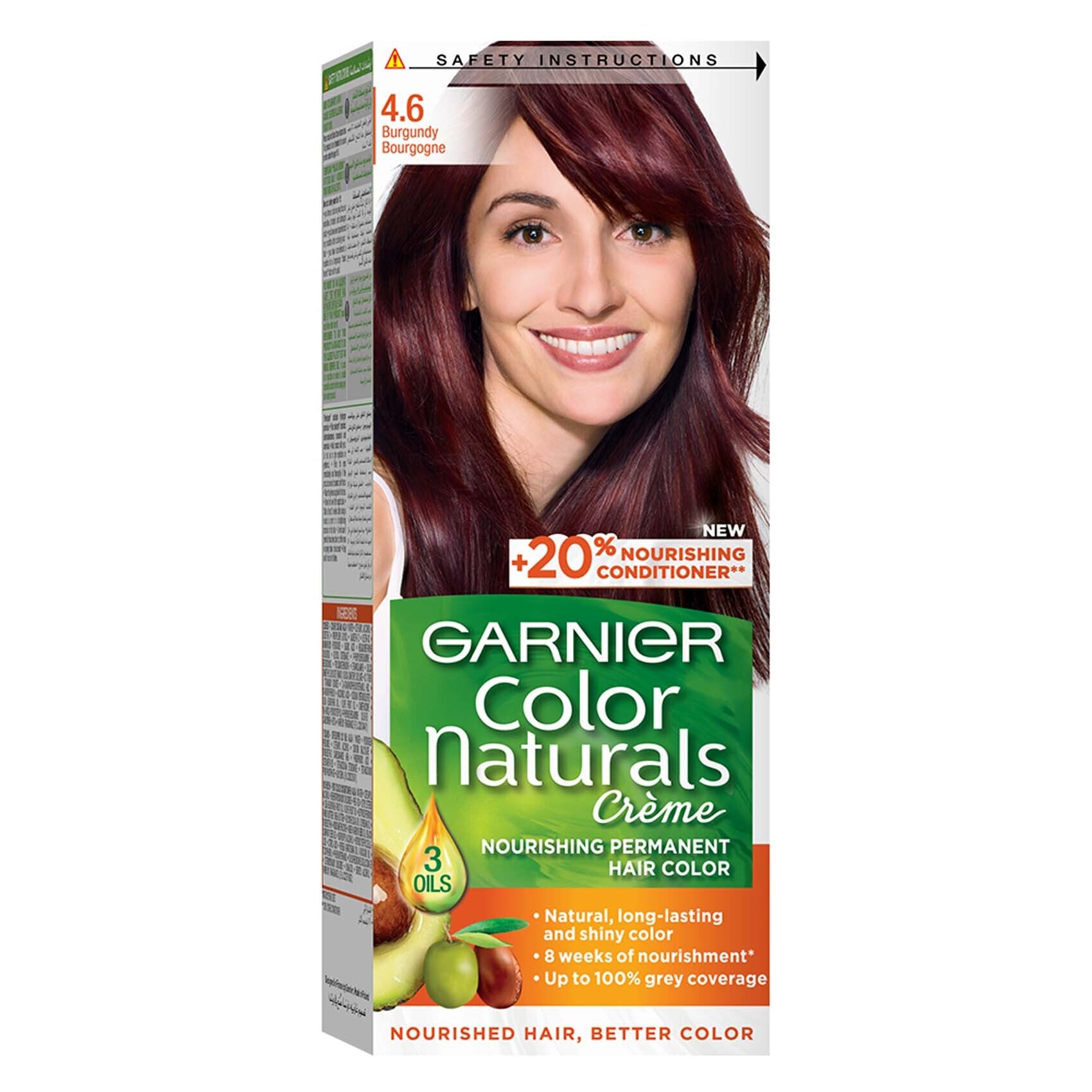 Garnier red outlet hair colour