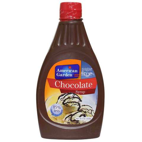 American Garden Chocolate Syrup Sugar Free 524 Gram