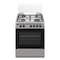 Wolf 4 Burners Stainless Steel Gas Cooker With Full Safety WCR6060FS Silver/Black 60x60cm