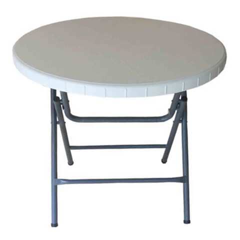 طاولة مستديرة قابلة للطي بقطر 80x74 سم