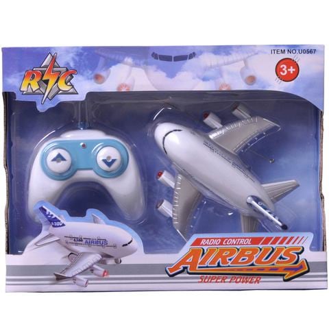 Airbus Remote Control Plane Multicolour Pack of 2