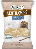 Buy Simply 7 Sea Salt Lentil Chips 113g in Kuwait