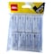 Deli Stick-Up Plastic Erasers 3040 White 8 PCS