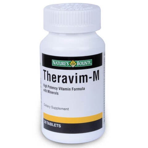 Natures Bounty Theravim M 30 Tablets