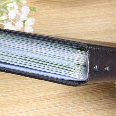 Business Card Holder Book