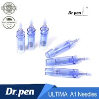 10pcs RoundNano Dr.pen Ultima A1 Needle Cartridges Skin Renew Microneedling Derma Pen Replacement Tattoo Tips for dr pen a1