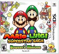 Nintendo 3DS - Mario and Luigi Superstar Saga + Bowser&#39;s Minions (NTSC)