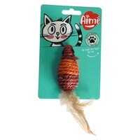Buy Agrobiothers Aime Mouse Sisal Eco Cat Toy Online - Shop Pet