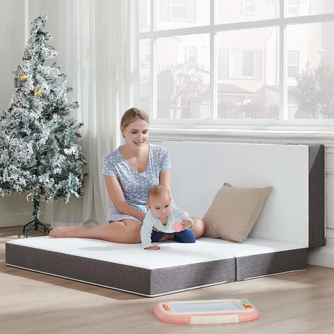 Portable twin outlet bed