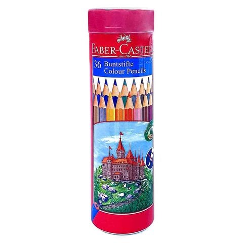 Faber-Castell Bunstifte Colour Pencil Tin Multicolour 36 PCS