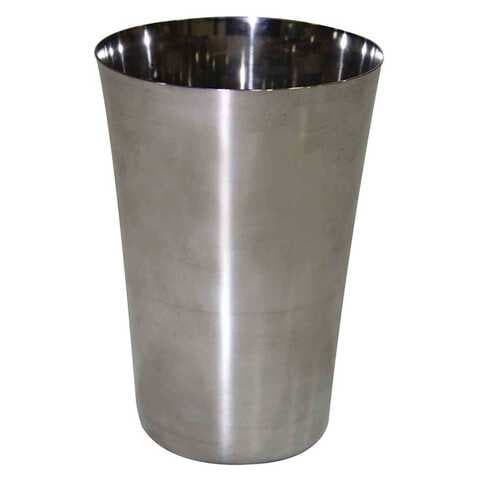 Raj Heavy Glass Silver 12cm