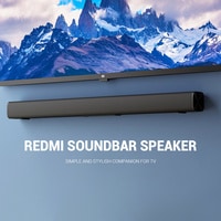 Xiaomi Redmi MDZ &ndash; 34 &ndash; DA Bluetooth / Wired TV Soundbar Speaker Hi-Fi Sound Wall-mounted / Desktop (BLACK)