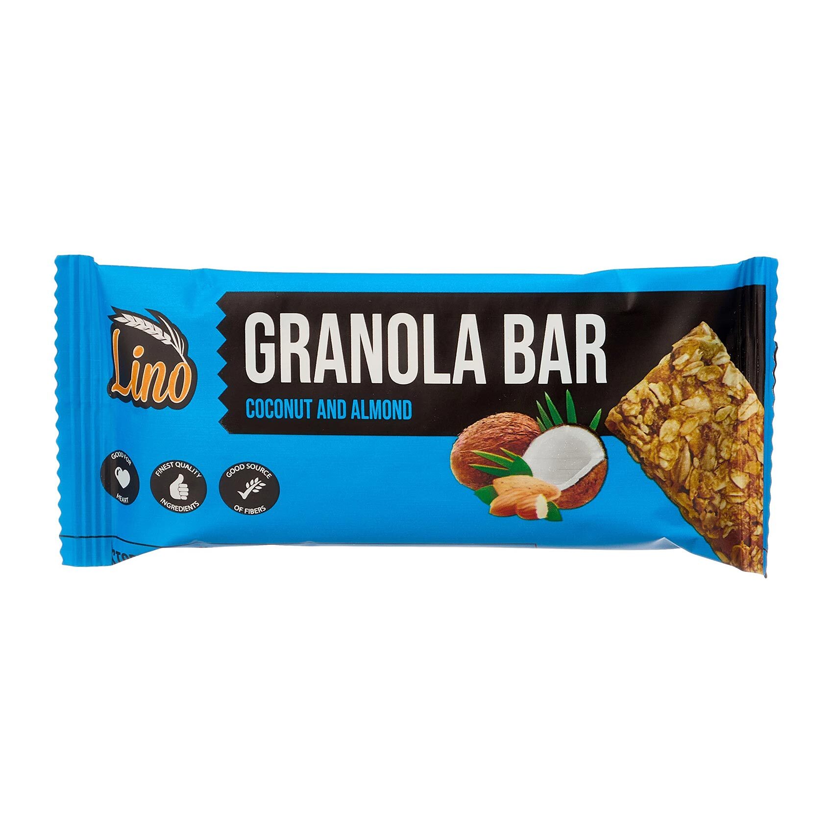 Buy Lino Granola Bar with Coconut and Almond - 4 Pieces Online - Shop Food  Cupboard on Carrefour Egypt