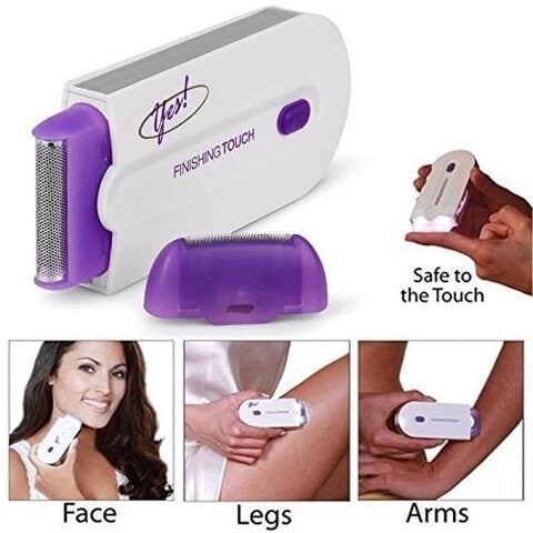 Buy Generic-Rechargeable Painless Touch Laser Epilator Facial Body Hair  Remover Flawless Removal Depilator Shaving Trimmer Device Online - Shop  Electronics & Appliances on Carrefour UAE