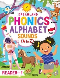 Phonics Reader -1  (Alphabet Sounds, A to Z) Age 4+