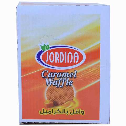 جوردينا بسكويت وافل بالكراميل 40 غرام 12 حبة