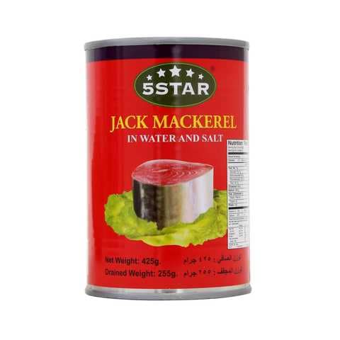 5 Star Jack Mackerel Fish Can 425g