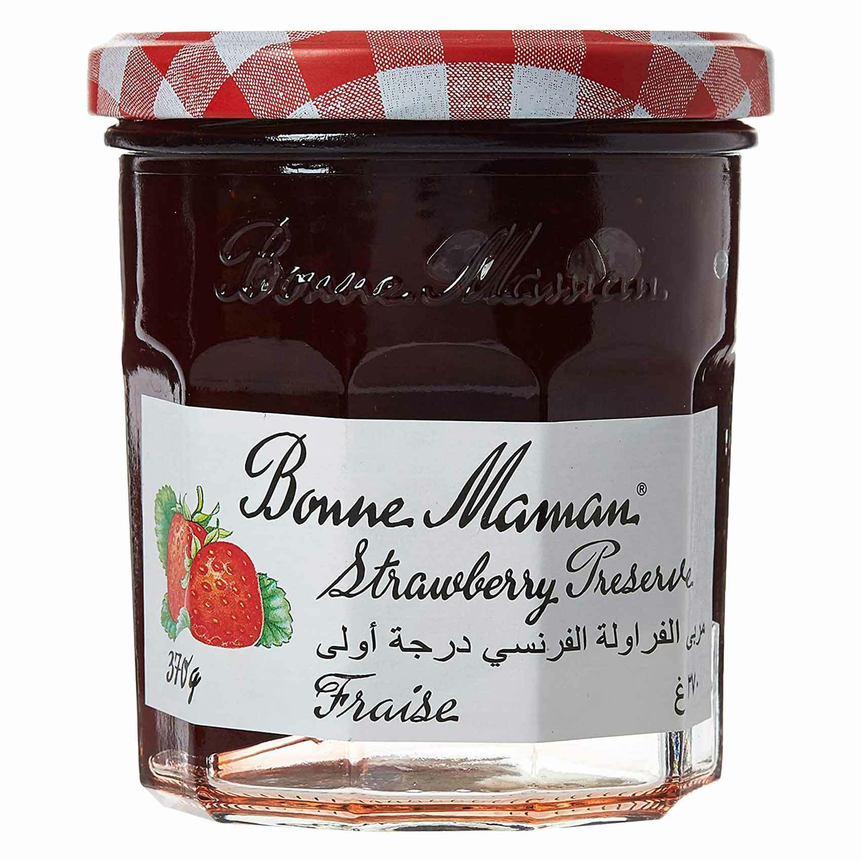 Buy Bonne Maman Strawberry Jam 370g Online Shop Food Cupboard On