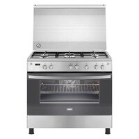 Zanussi Coolmax Stainless Steel Digital Gas Cooker - 5 Burners - 90Cm - ZCG94396XA