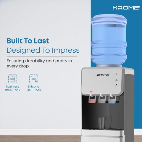 Stainless steel water store dispenser