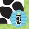 Baby Cow Print - Boy Lunch Napkins 3-Ply