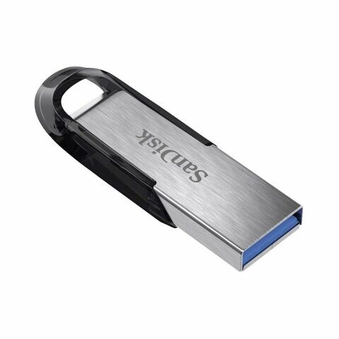 سانديسك الترا فير USB فلاش درايف 256 غيغابايت - فضي