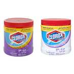 اشتري Clorox Clothes Colour Care Ultra Stain Remover 500g With Clothes Colour Care Ultra Stain Remover White 450g في الامارات