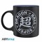 Son Goku Ultra Instinct - Kanji Design Dragon Ball Super Licensed Black 320 ml High Quality Ceramic Mug