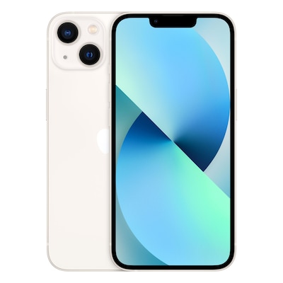 أبل آيفون 13 بذاكرة رام سعة 4 غيغابايت وذاكرة داخلية سعة 128 غيغابايت يدعم تقنية 5G _ستارلايت