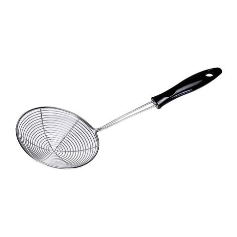 Royalford Stainless Steel Skimmer - Stainless Steel Wire Skimmer Spoon with Handle for Kitchen Frying Food, Pasta, Spaghetti, Noodle, Fries &ndash; Hot Pot Net Drainer/Strainer Ladle Strimmer &ndash; 16.5CM