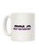 muGGyz Quote Printed Ceramic Coffee Mug White 11Ounce