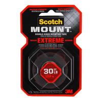 3M Scotch Extremely Strong Mounting Tape (2.5 cm &amp;mdash 1.52 m)