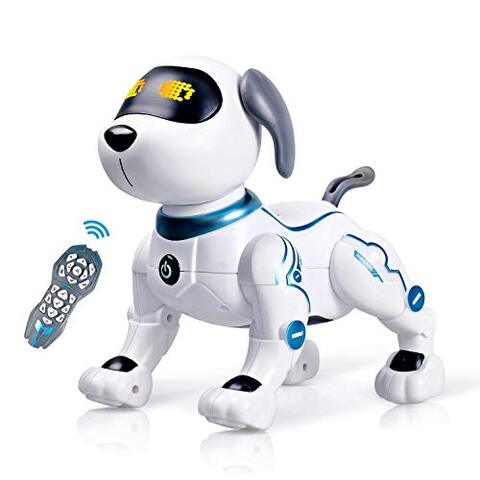 Interactive robot hotsell dog toy