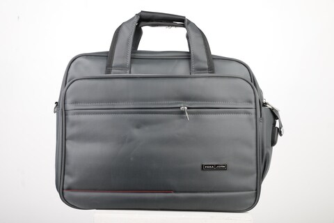 PARA JOHN Laptop Messenger Backpack - Laptop Messenger Bags Shoulder Backpack Handbag - Multipurpose Business Briefcase Vintage Travel Backpack - 17 Inch