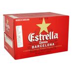 Buy Estrella Damm Barcelona Non Alcoholic Drink 330ml x 24 Pieces in Kuwait