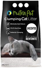 اشتري Nutrapet Baby Powder White Compact Cat Litter 5Kg في الامارات