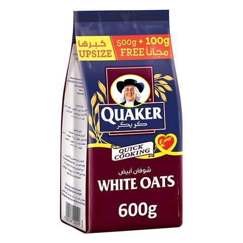 Quaker White Oats 600g