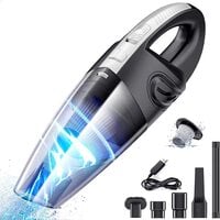 Techvida Handheld Vacuum Cleaner, Portable Mini Hand Vacuum Cleaner With Powerful Cyclone Suction, Suitable For Wet And Dry Cars, Pet Hair, And Household (Usb Port) R-6053